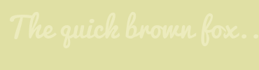Image with Font Color ECEBBD and Background Color E0E0A4